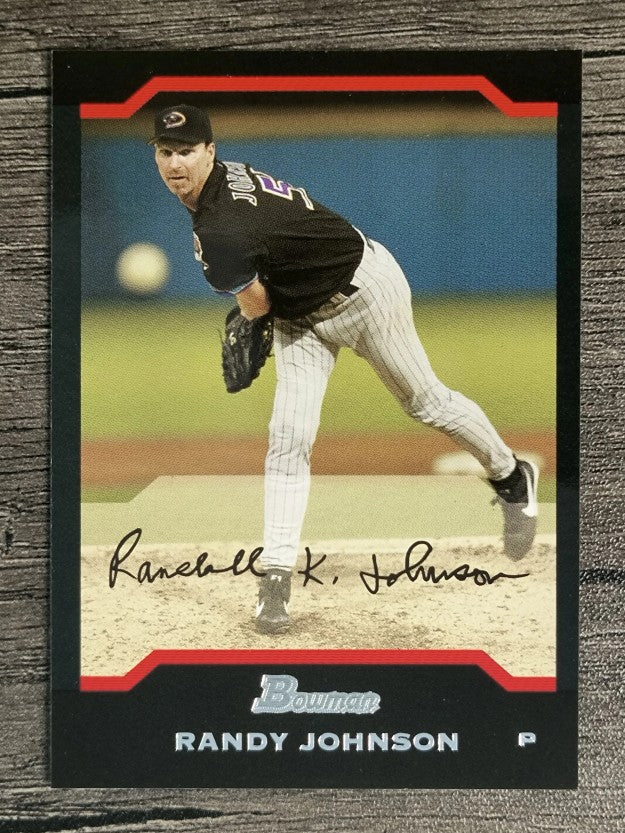 2004 Bowman #8 Randy Johnson
