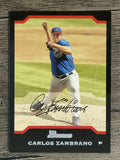 2004 Bowman #5 Carlos Zambrano