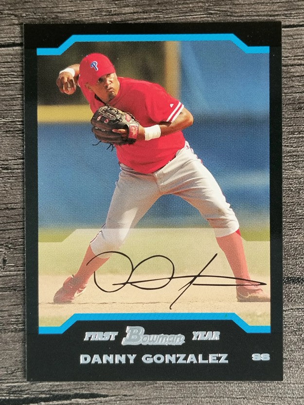 2004 Bowman #219 Danny Gonzalez FY RC