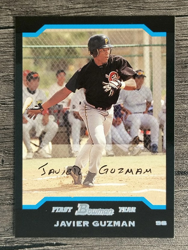 2004 Bowman #220 Javier Guzman FY RC