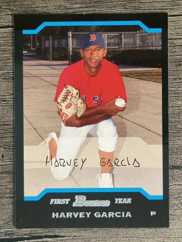 2004 Bowman #232 Harvey Garcia FY RC