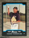 2004 Bowman #246 Yoann Torrealba FY RC