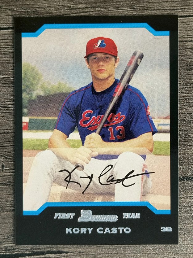 2004 Bowman #242 Kory Casto FY RC