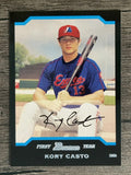 2004 Bowman #242 Kory Casto FY RC