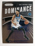 2019-20 Panini Prizm Dominance #15 Karl-Anthony Towns