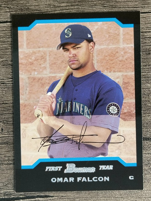 2004 Bowman #247 Omar Falcon FY RC