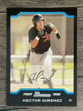 2004 Bowman #264 Hector Gimenez FY RC