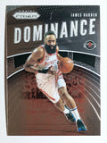 2019-20 Panini Prizm Dominance #12 James Harden