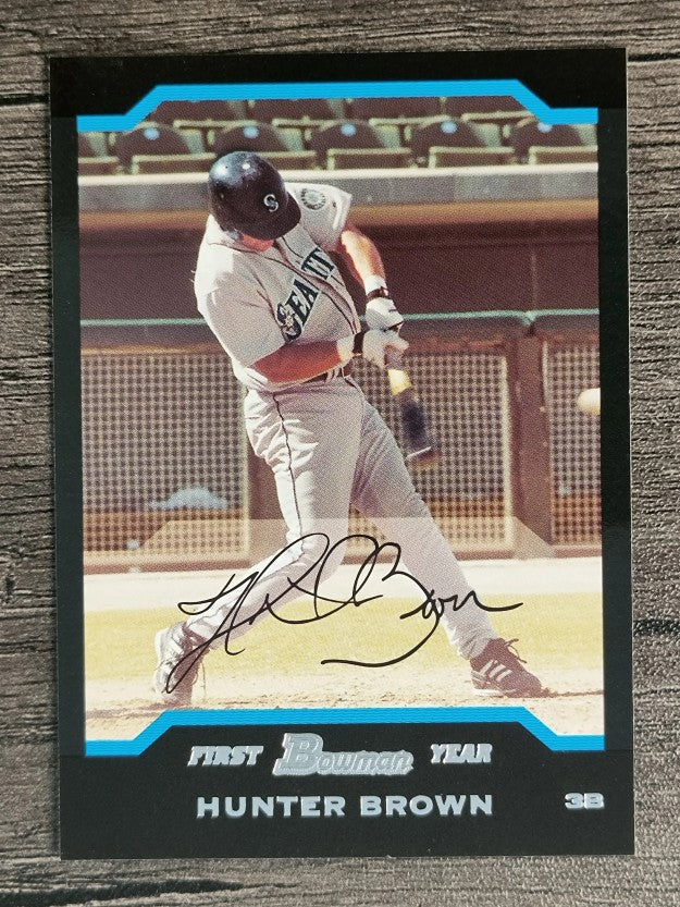 2004 Bowman #275 Hunter Brown FY RC