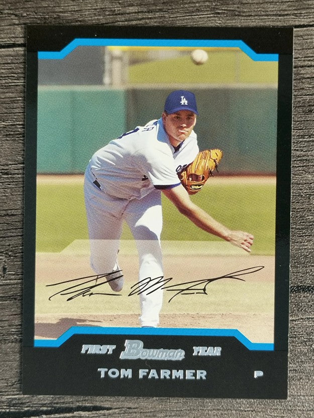 2004 Bowman #266 Tom Farmer FY RC