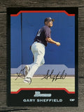 2004 Bowman #24 Gary Sheffield