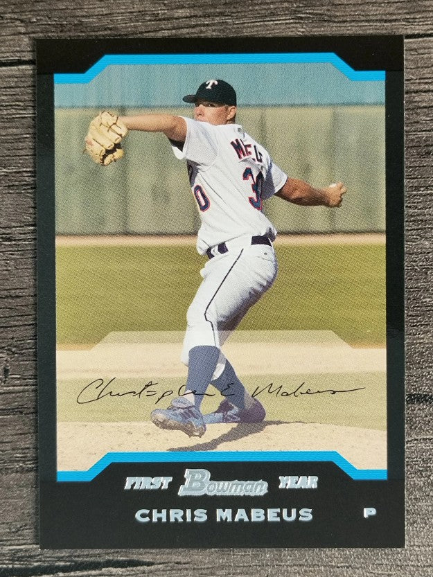 2004 Bowman #193 Chris Mabeus FY RC