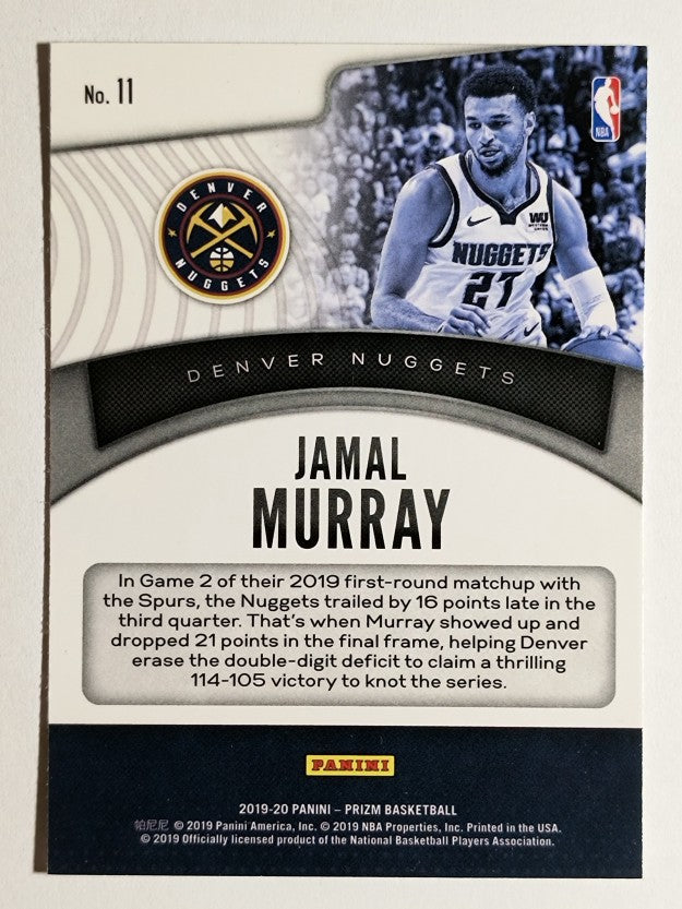 2019-20 Panini Prizm Dominance #11 Jamal Murray