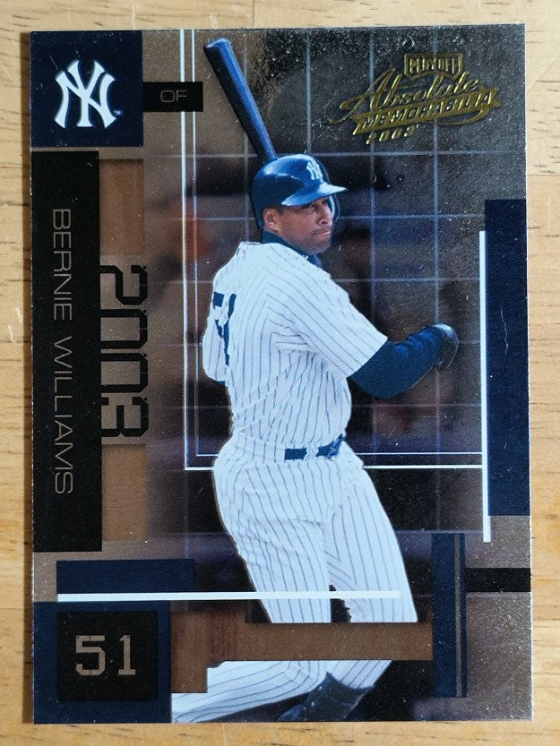 2003 Absolute Memorabilia #98 Bernie Williams