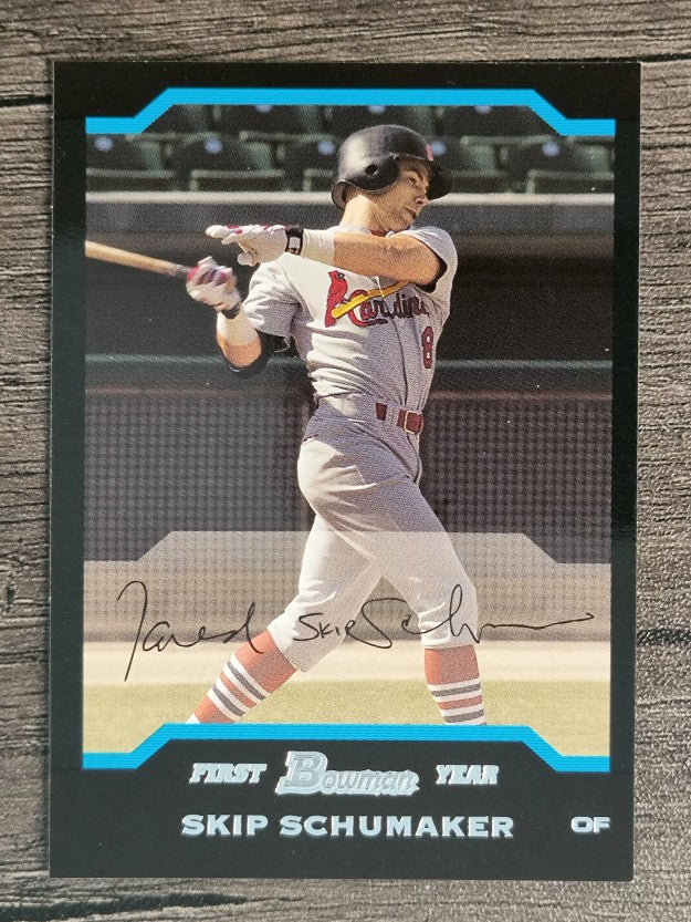 2004 Bowman #185 Skip Schumaker FY RC