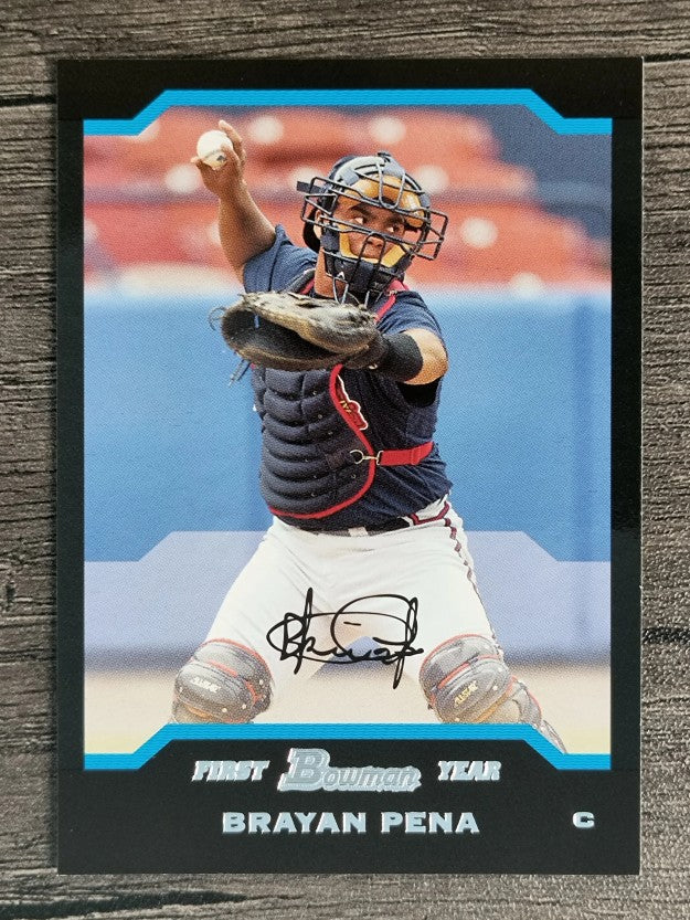 2004 Bowman #203 Brayan Pena FY RC