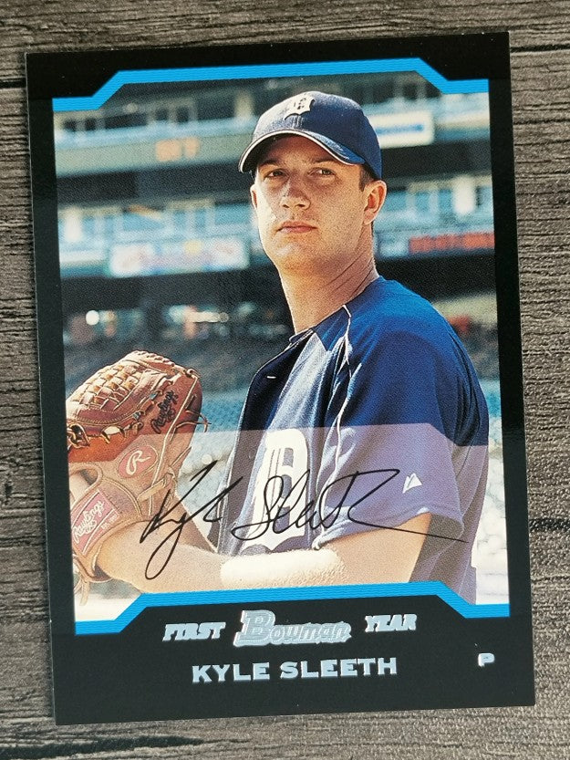 2004 Bowman #210 Kyle Sleeth FY RC