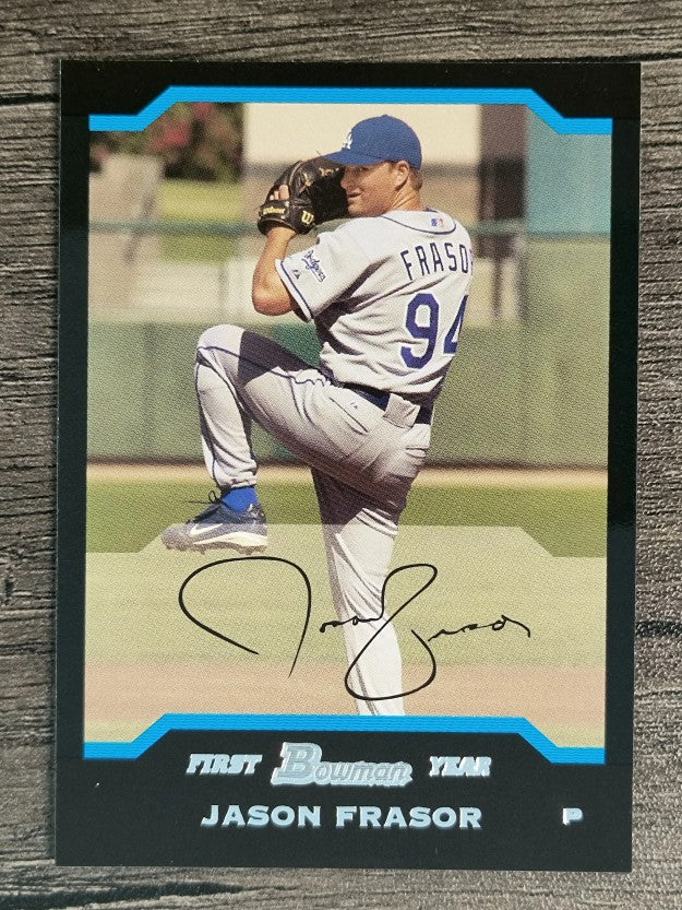 2004 Bowman #213 Jason Frasor FY RC