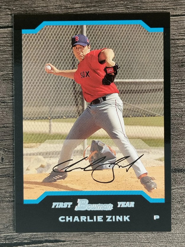 2004 Bowman #179 Charlie Zink FY RC
