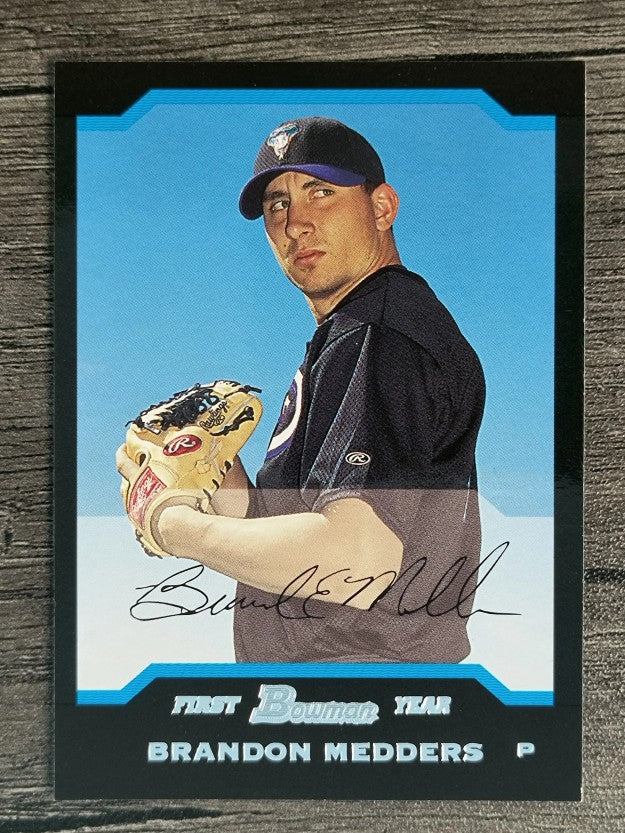 2004 Bowman #177 Brandon Medders FY RC