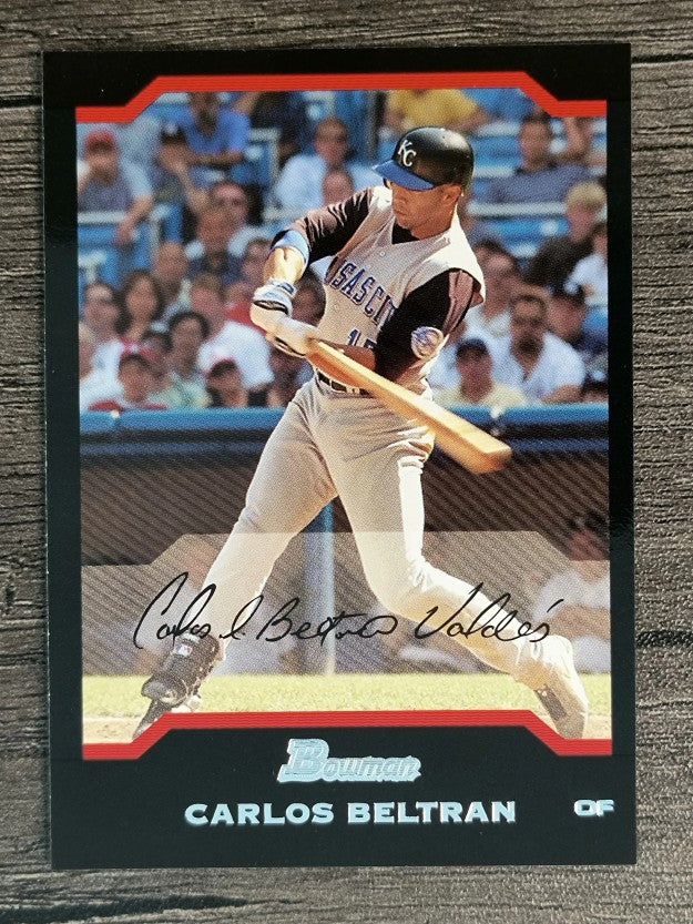 2004 Bowman #28 Carlos Beltran