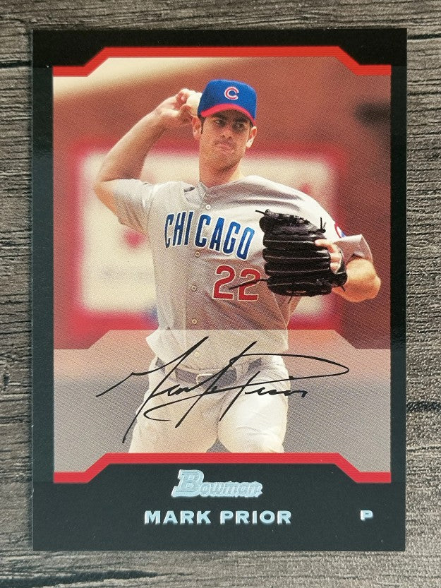 2004 Bowman #34 Mark Prior