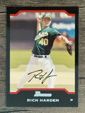 2004 Bowman #62 Rich Harden