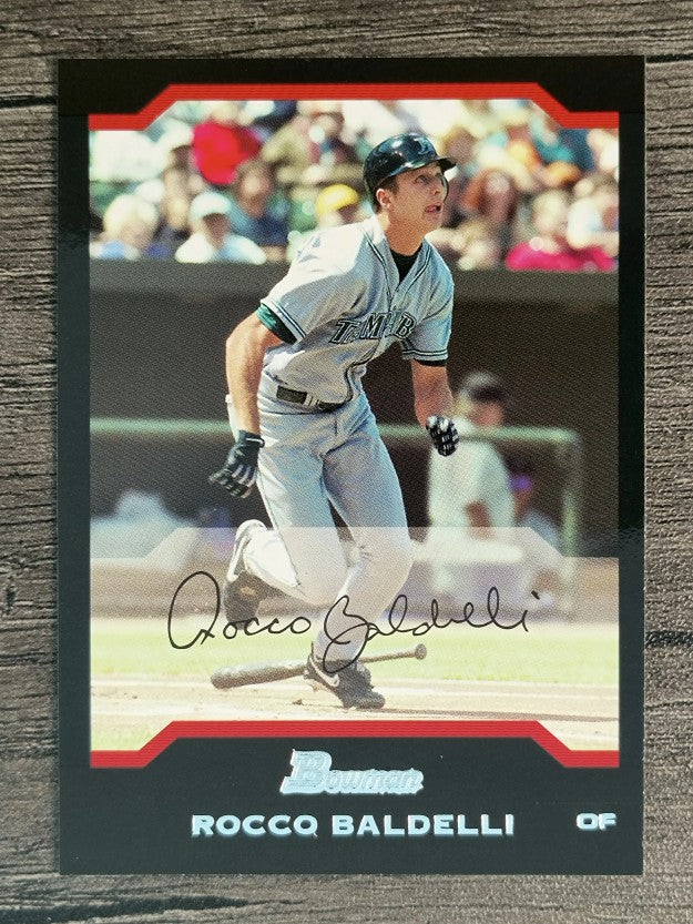 2004 Bowman #72 Rocco Baldelli