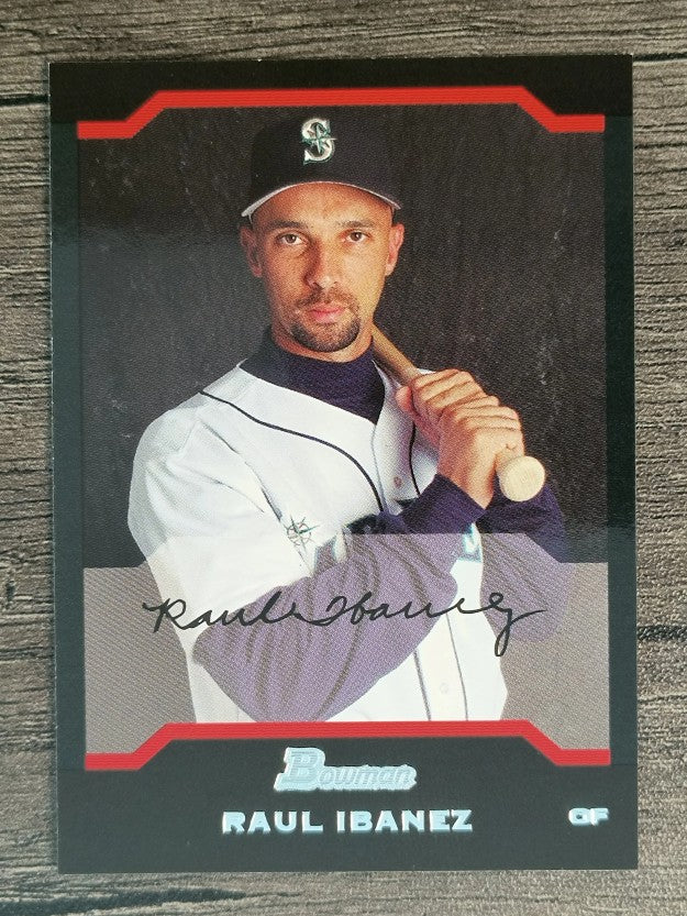 2004 Bowman #76 Raul Ibanez
