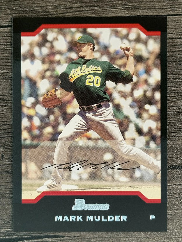 2004 Bowman #91 Mark Mulder