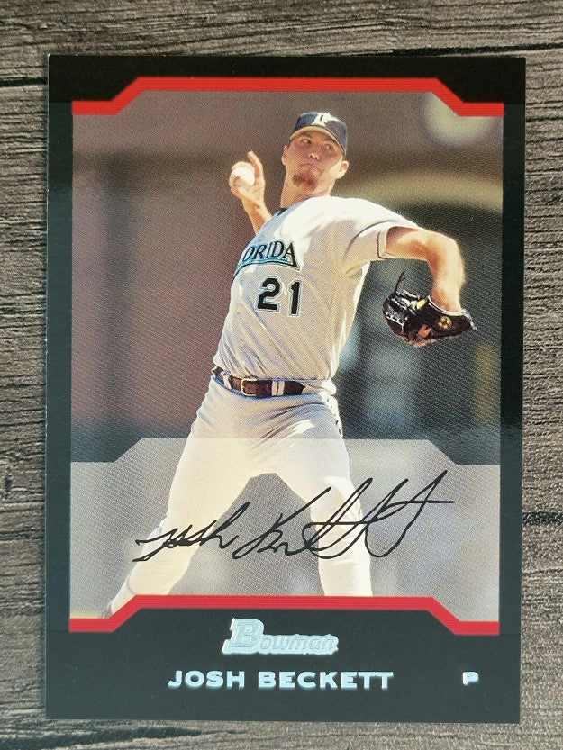 2004 Bowman #90 Josh Beckett