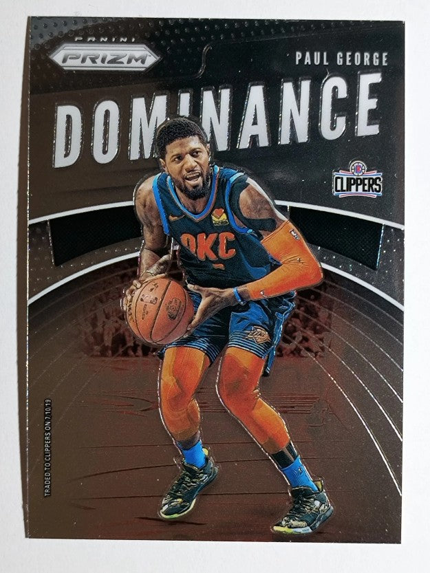 2019-20 Panini Prizm Dominance #22 Paul George