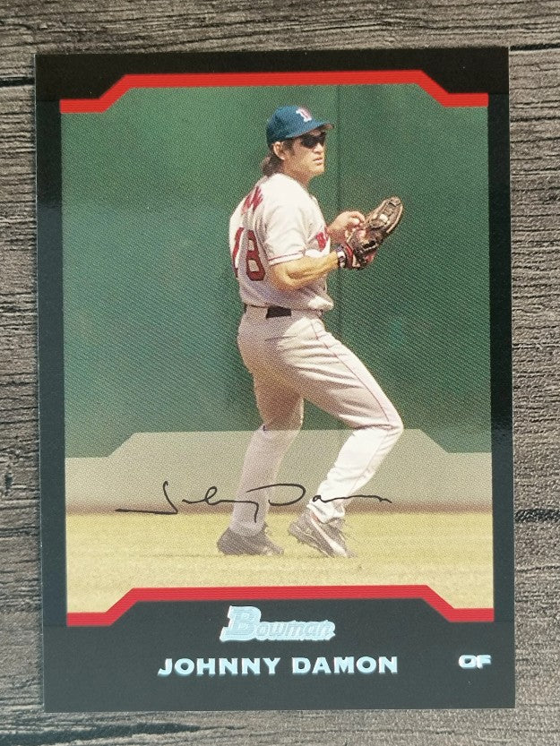 2004 Bowman #102 Johnny Damon