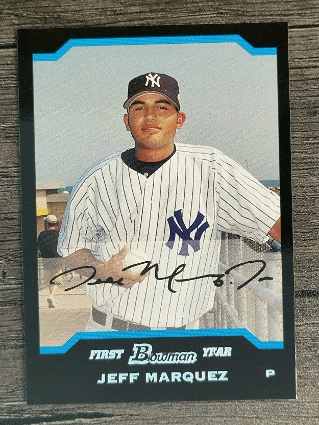 2004 Bowman Draft #108 Jeff Marquez RC