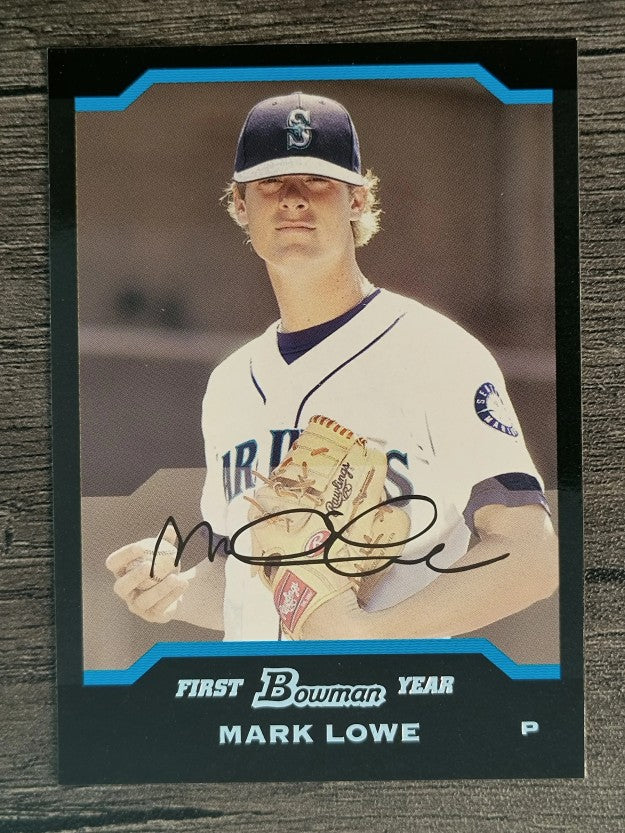 2004 Bowman Draft #57 Mark Lowe RC