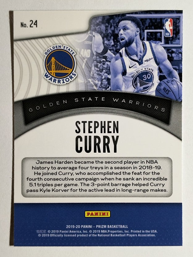 2019-20 Panini Prizm Dominance #24 Stephen Curry