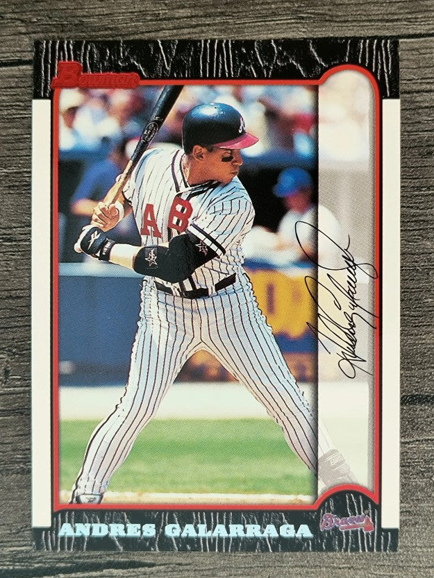 1999 Bowman #27 Andres Galarraga
