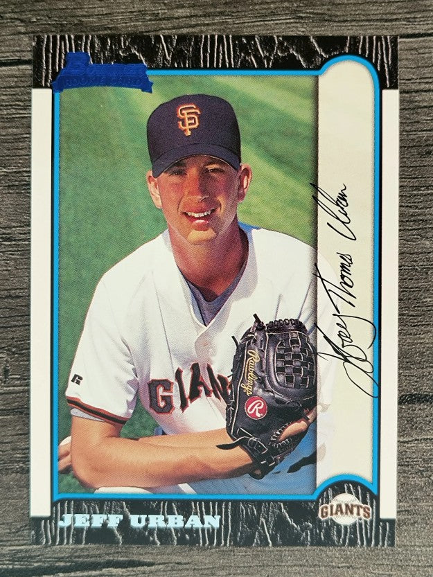 1999 Bowman #82 Jeff Urban RC