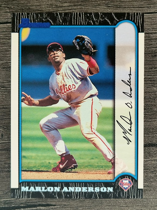 1999 Bowman #206 Marlon Anderson
