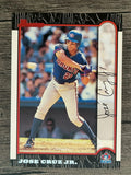 1999 Bowman #18 Jose Cruz Jr.