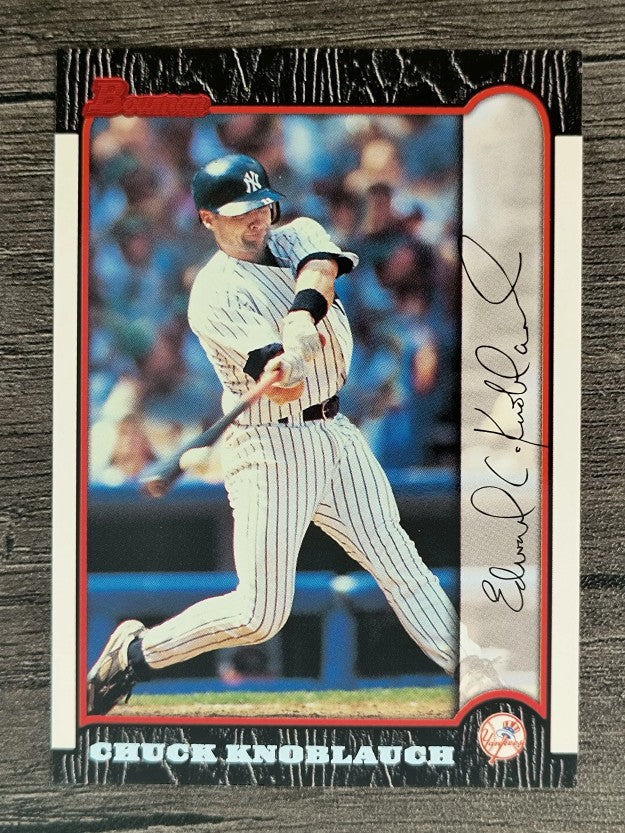 1999 Bowman #13 Chuck Knoblauch