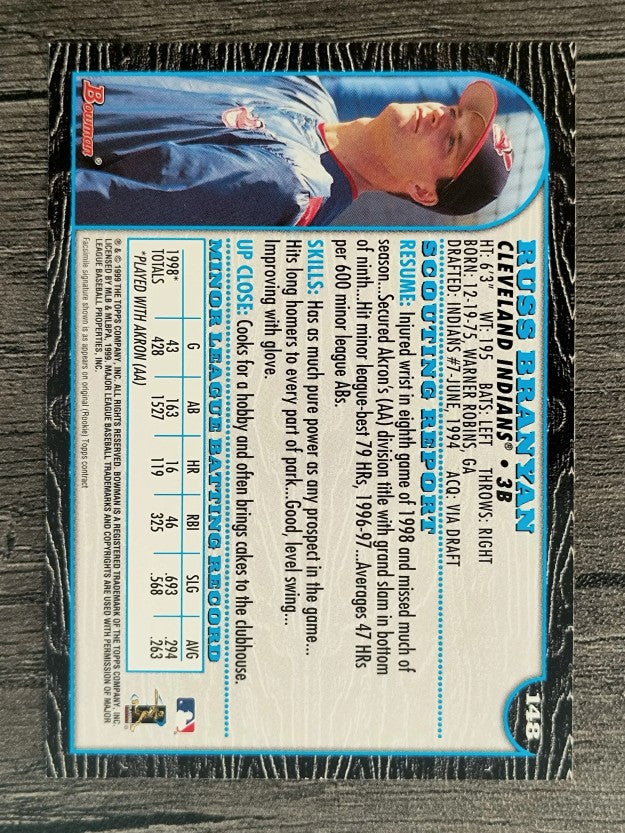 1999 Bowman #148 Russ Branyan