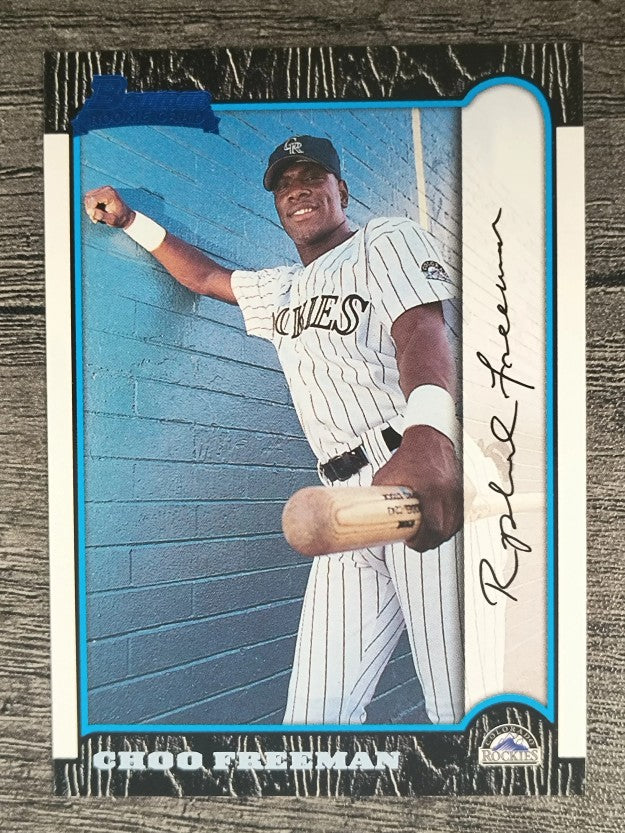 1999 Bowman #115 Choo Freeman RC