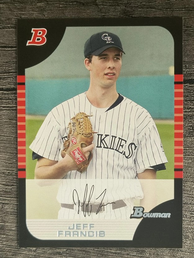 2005 Bowman #56 Jeff Francis