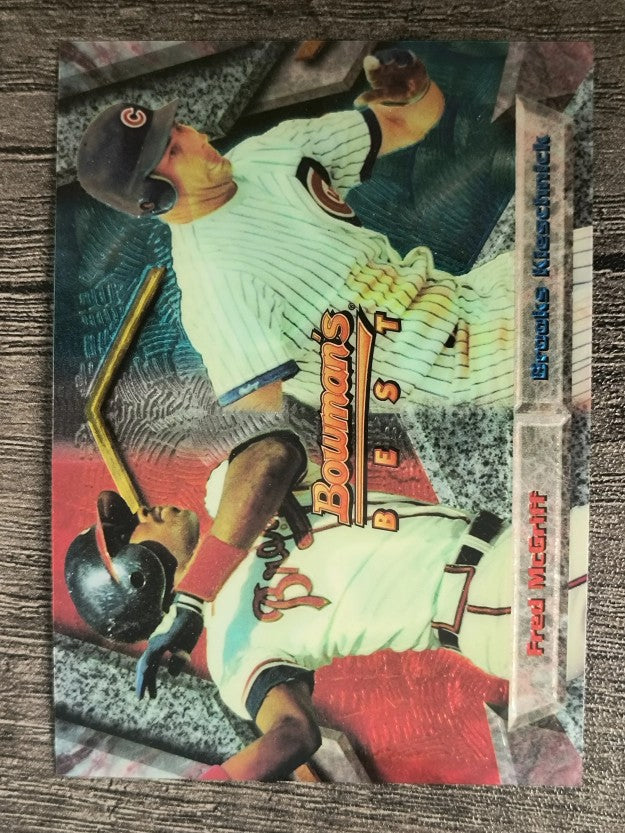 1994 Bowman's Best #X92 Fred McGriff/Brooks Kieschnick