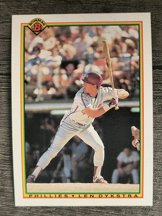 1990 Bowman #152 Len Dykstra