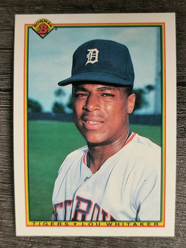 1990 Bowman #356 Lou Whitaker