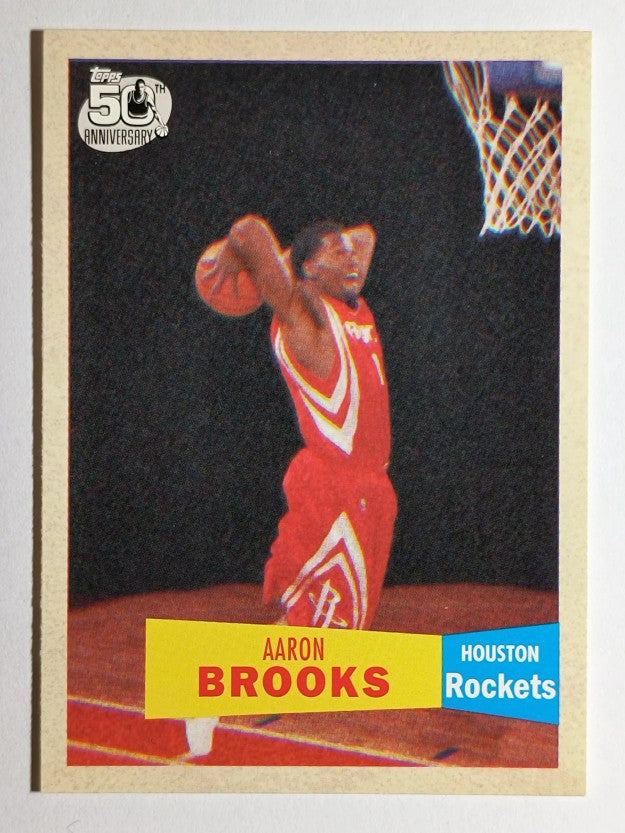 2007-08 Topps 1957-58 Variations #135 Aaron Brooks