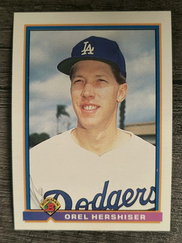 1991 Bowman #595 Orel Hershiser