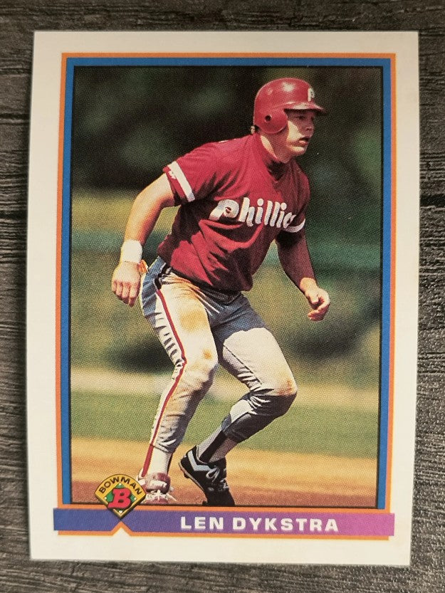 1991 Bowman #501 Len Dykstra